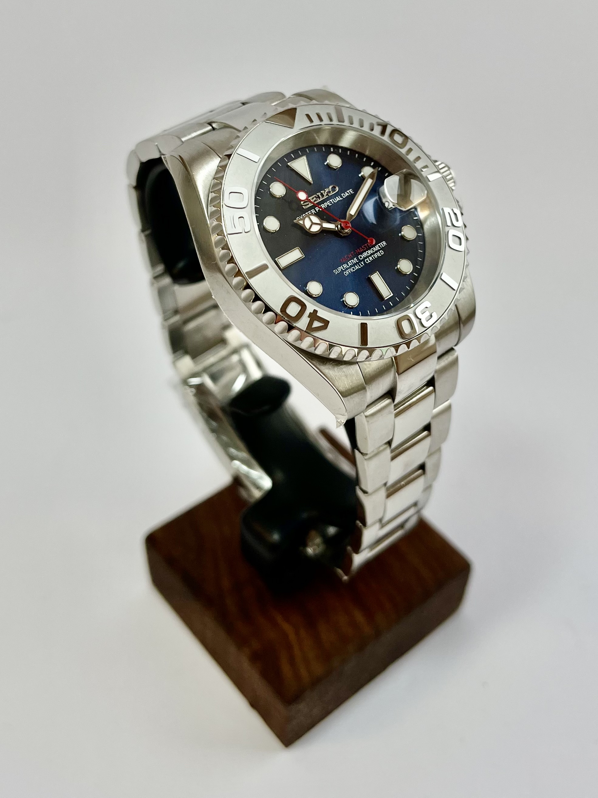 Yacht-Master Silver Blue