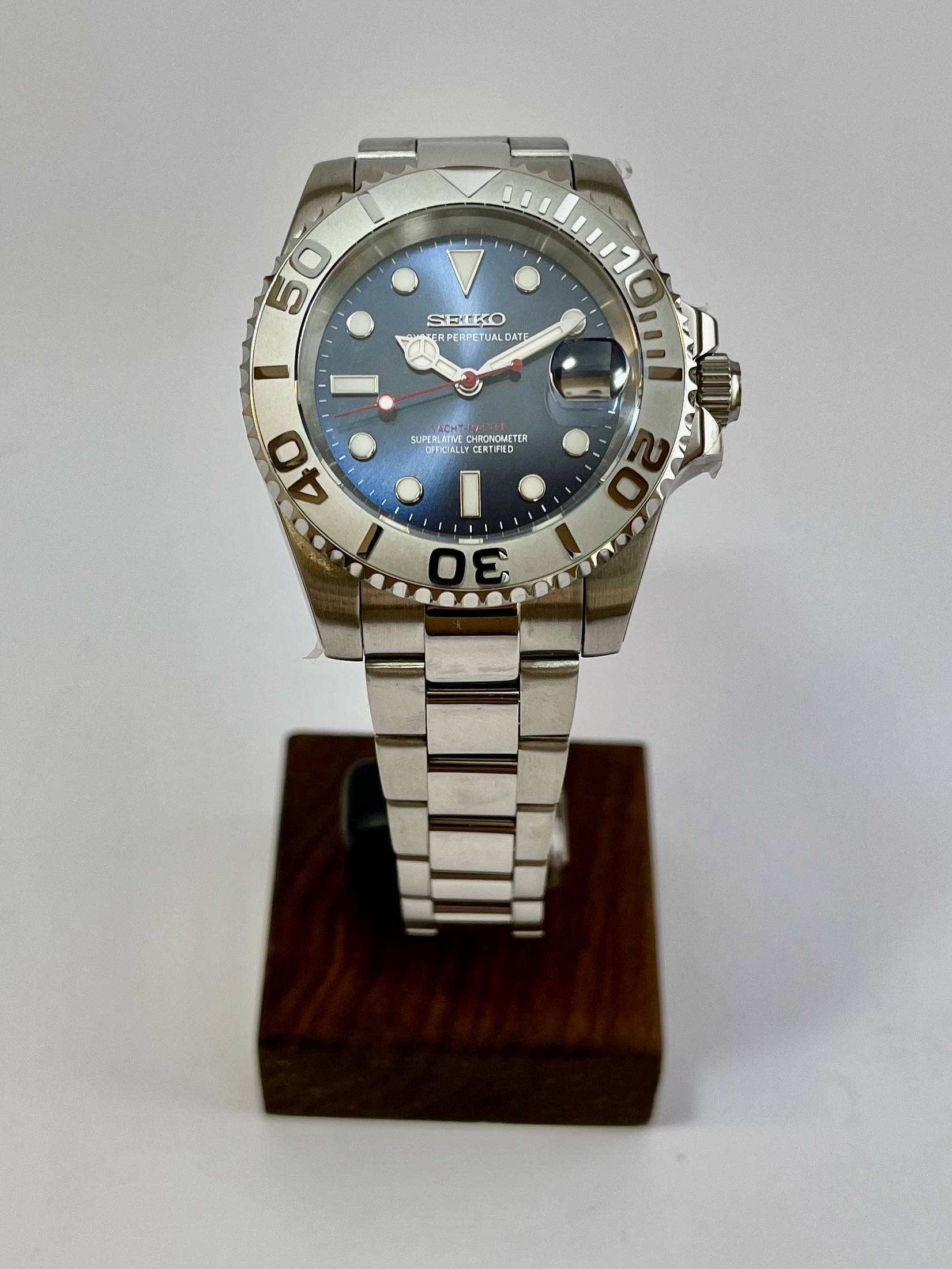Yacht-Master Silver Blue
